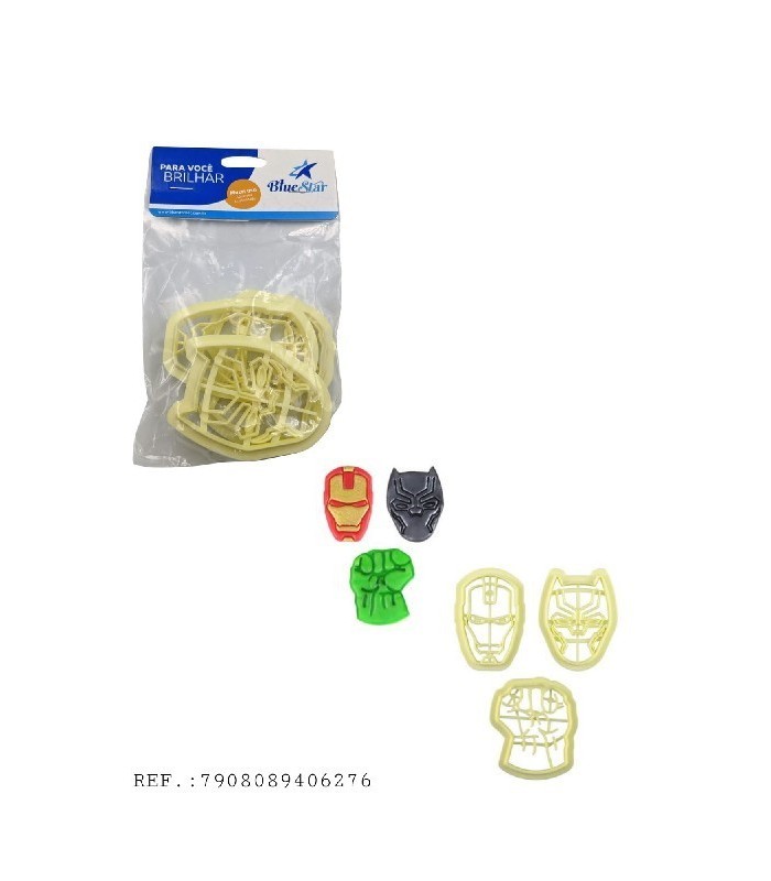 CORTADOR KIT HEROIS 3 C/3PC