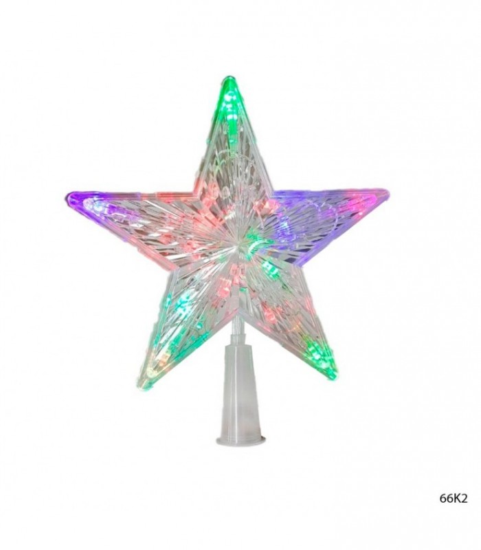 LUZ NAV.  ESTRELLA TRANSLUCIDA COLORIDO