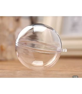 ESFERAS TRANSPARENTE 10P