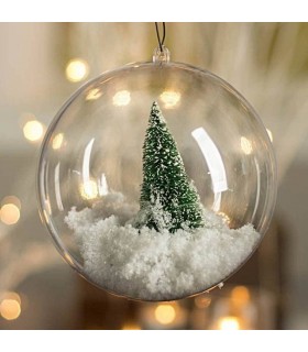 ESFERAS TRANSPARENTE 10P