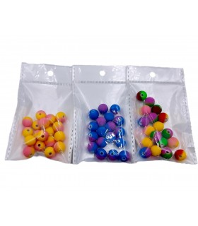 BOLA COLORIDO 10MM ACRILICO 10GR