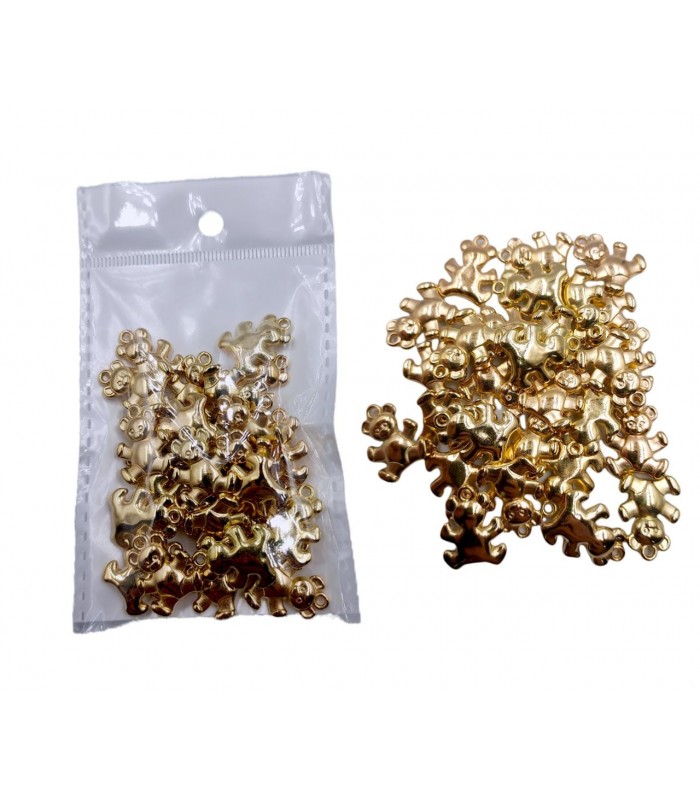 PINGENTE URSO 13MM 10GR