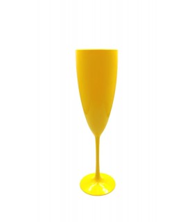 TAZA DE CHAMPANHE 170ML AMARILLO