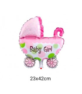 GLOBO METALIZADO  CARRITO