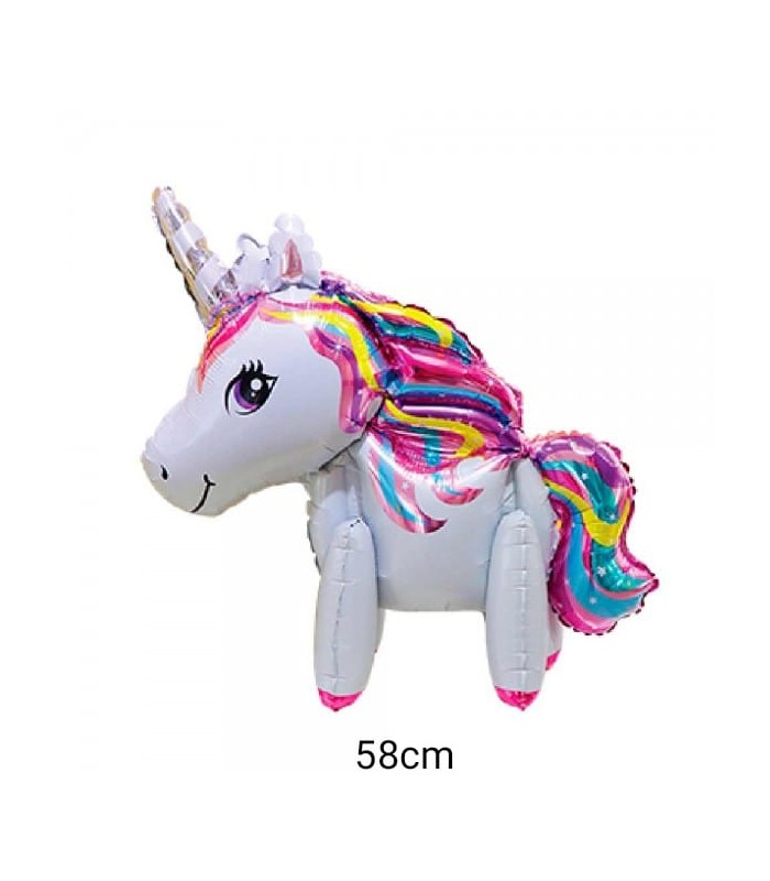 GLOBO METALIZADO UNICORNIO