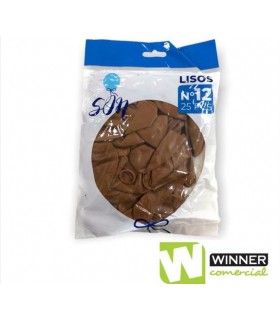 GLOBO LISO N°12 MARRON CHOCOLATE