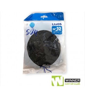 GLOBO LISO N°12 LILA OSCURO