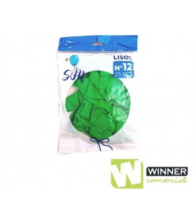 GLOBO LISO N°12 VERDE CLARO