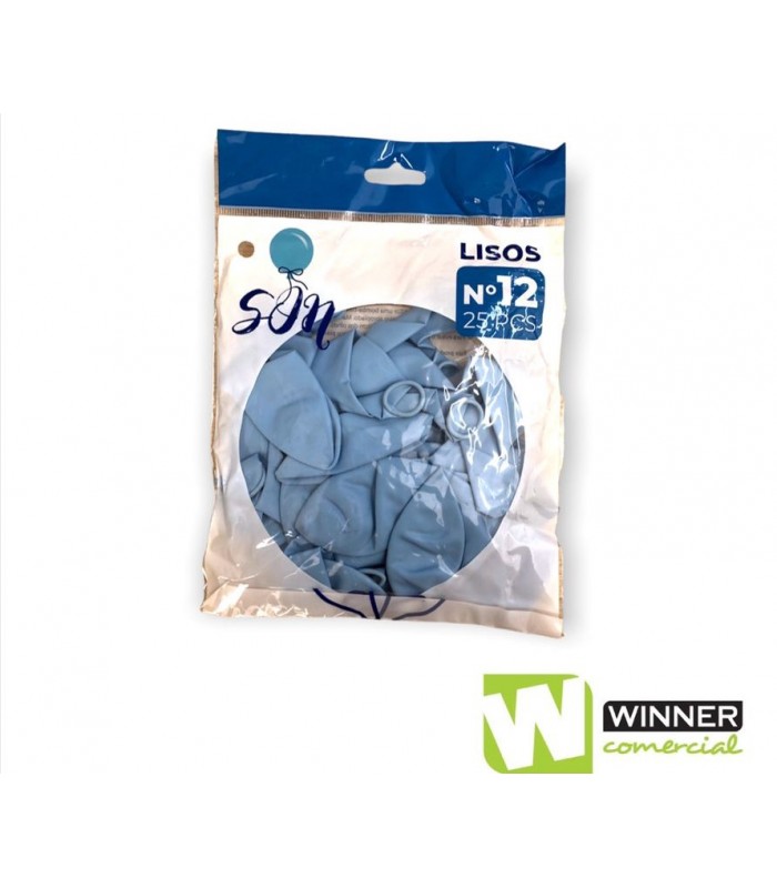 GLOBO LISO N°12 CELESTE