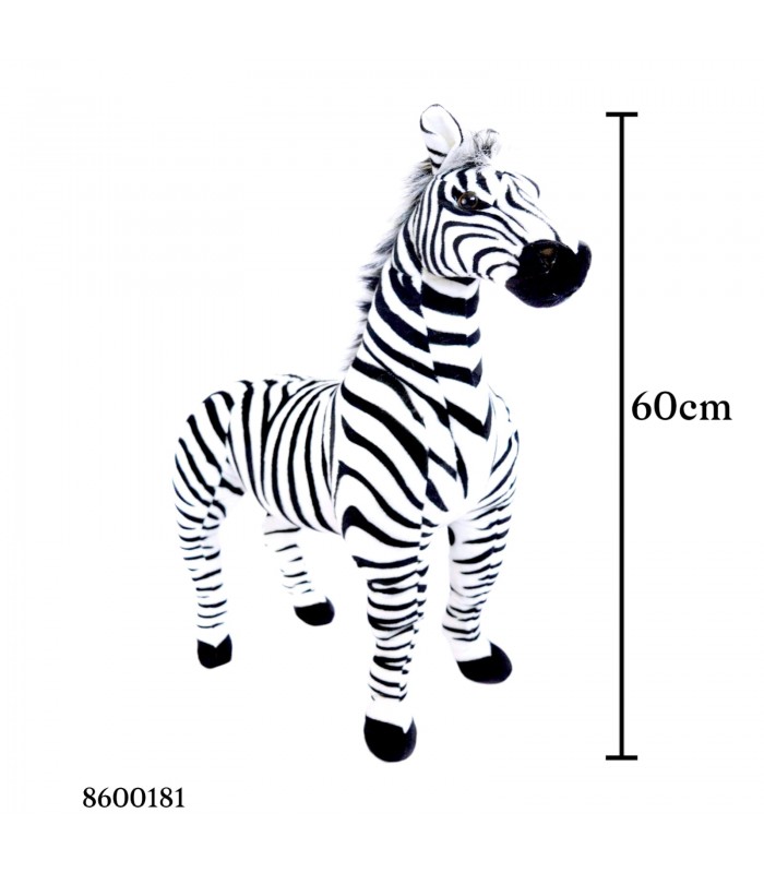 PELUCHE ZEBRA 60CM