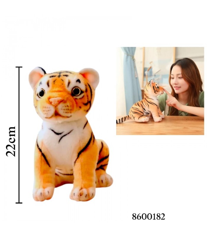 PELUCHE TIGRE 22CM