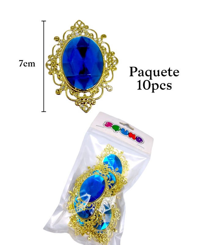 TAG PERLA AZUL