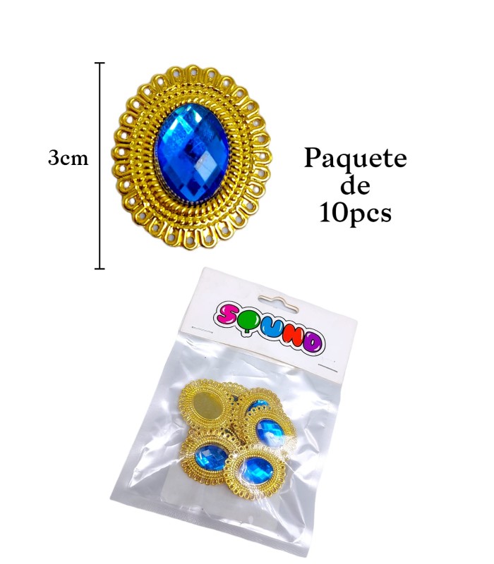TAG PERLA AZUL