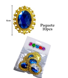 TAG PERLA AZUL CLARO