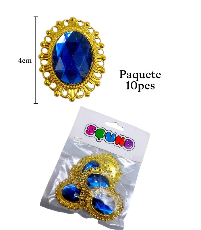 TAG PERLA AZUL CLARO