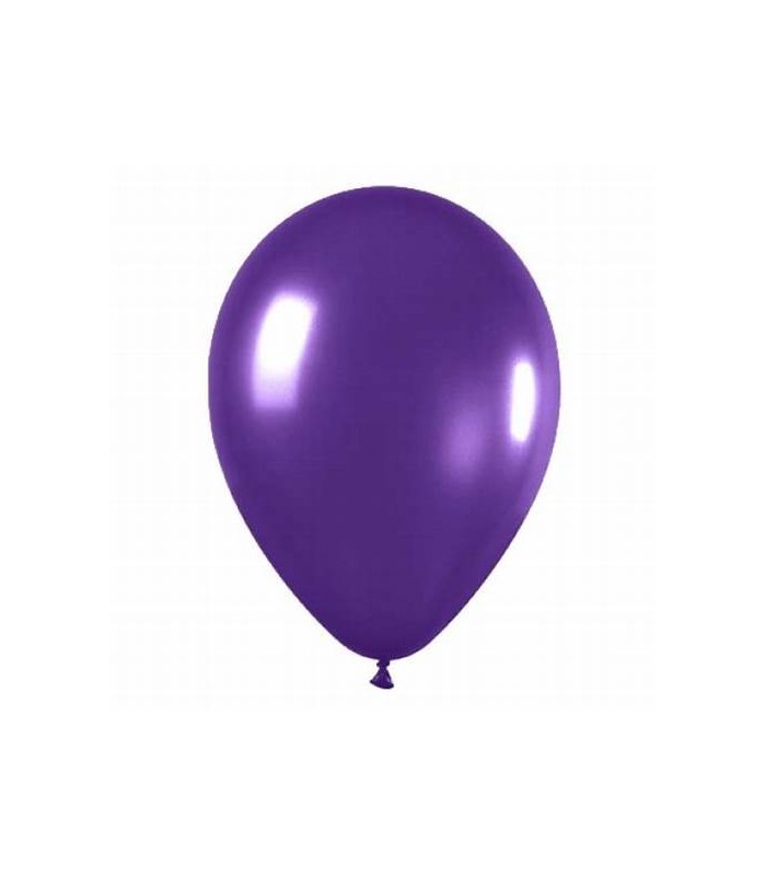 GLOBO LISO N°12 LILA OSCURO