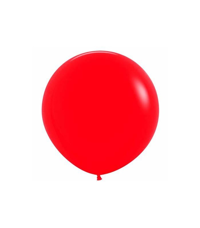 GLOBO LISO N°12 ROJO