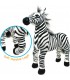 PELUCHE ZEBRA 60CM