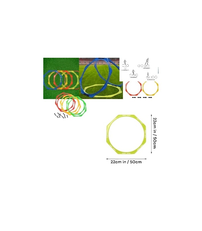 ARO OCTAGONAL 53.5X50CM PAQ 10PC