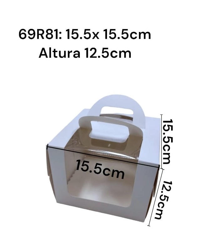 CAJA C/ VISOR CUADRADO
