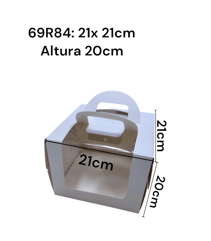 CAJA C/ VISOR CUADRADO