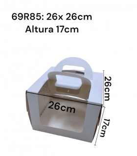 CAJA C/ VISOR CUADRADO