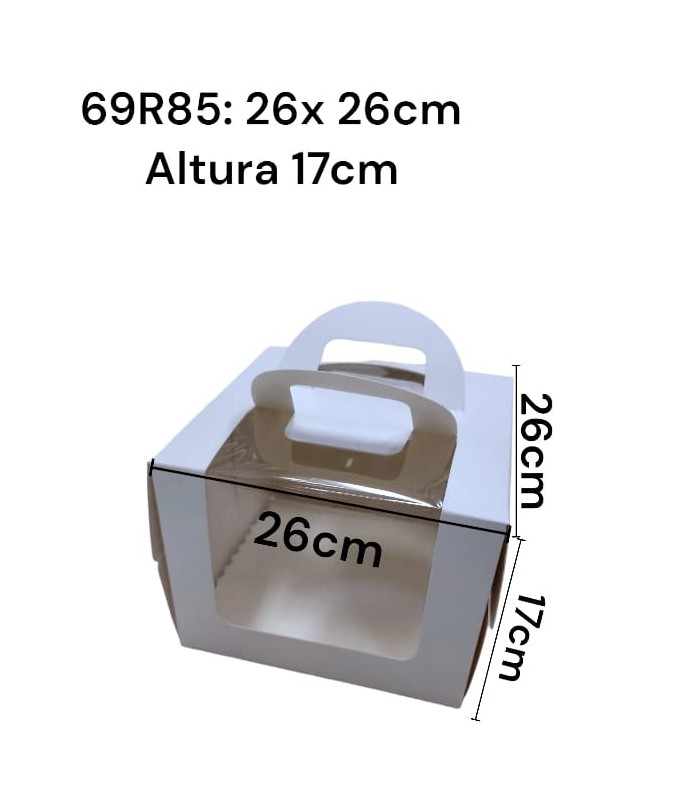 CAJA C/ VISOR CUADRADO