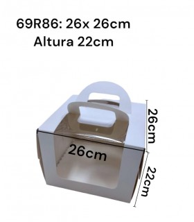 CAJA C/ VISOR CUADRADO