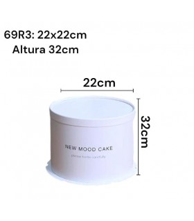 CAJA BLANCO CILINDRO 3 TIER