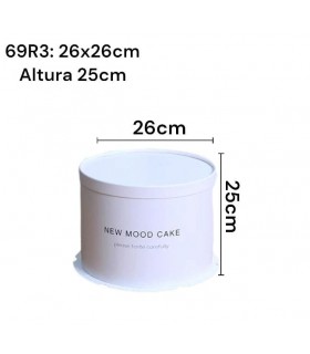 CAJA BLANCO CILINDRO 2 TIER