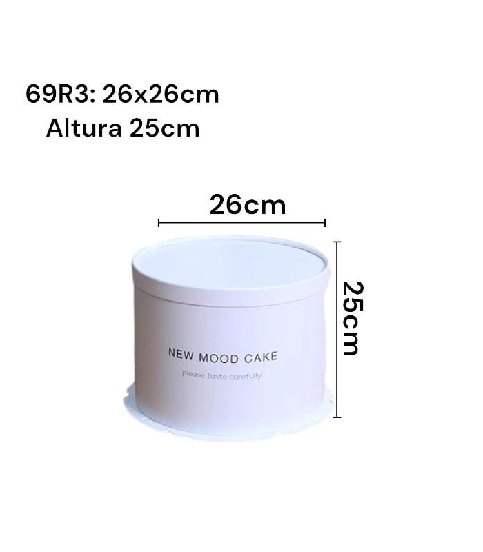 CAJA BLANCO CILINDRO 2 TIER