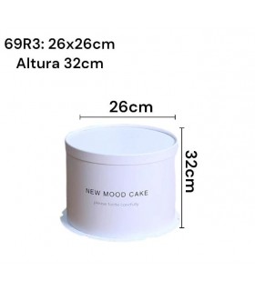 CAJA BLANCO CILINDRO 3 TIER