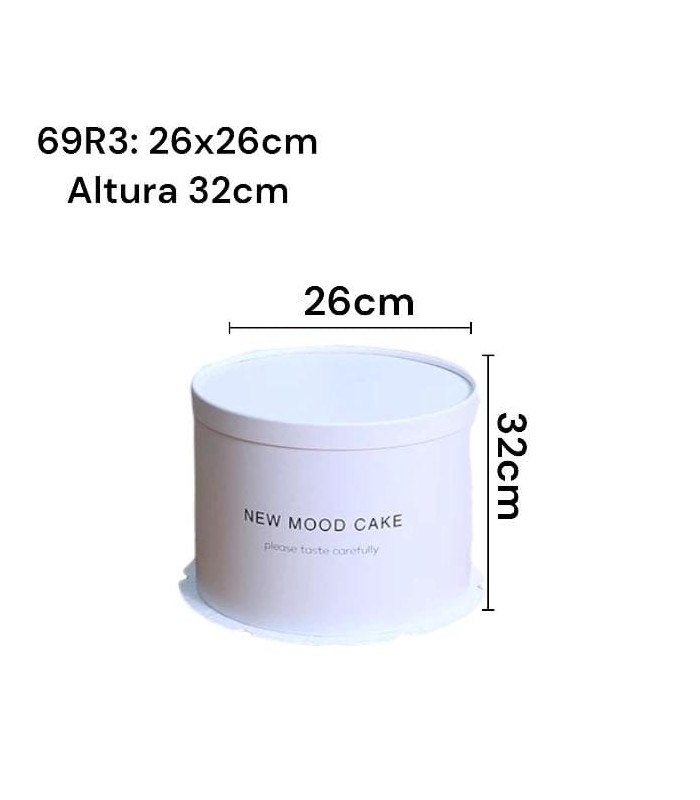 CAJA BLANCO CILINDRO 3 TIER