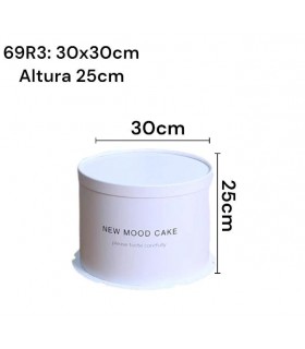 CAJA BLANCO CILINDRO 2 TIER