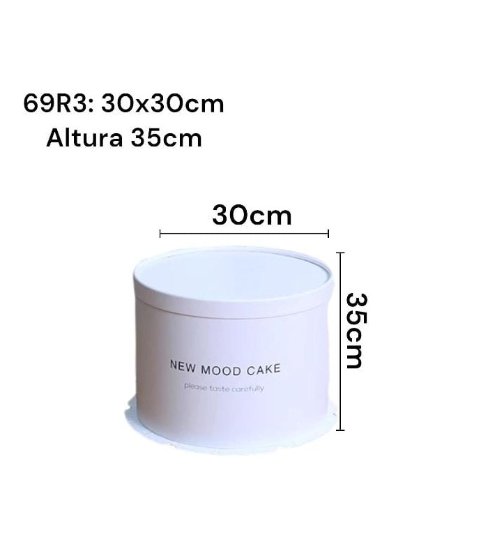 CAJA BLANCO CILINDRO 3 TIER