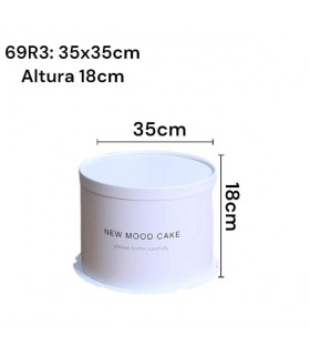CAJA BLANCO CILINDRO 1 TIER