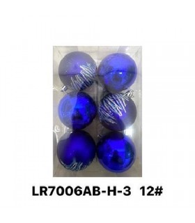 BOLAS NAVIDEÑOS  AZUL