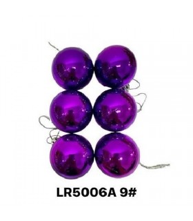 BOLAS NAV 5CM 6PC LILA