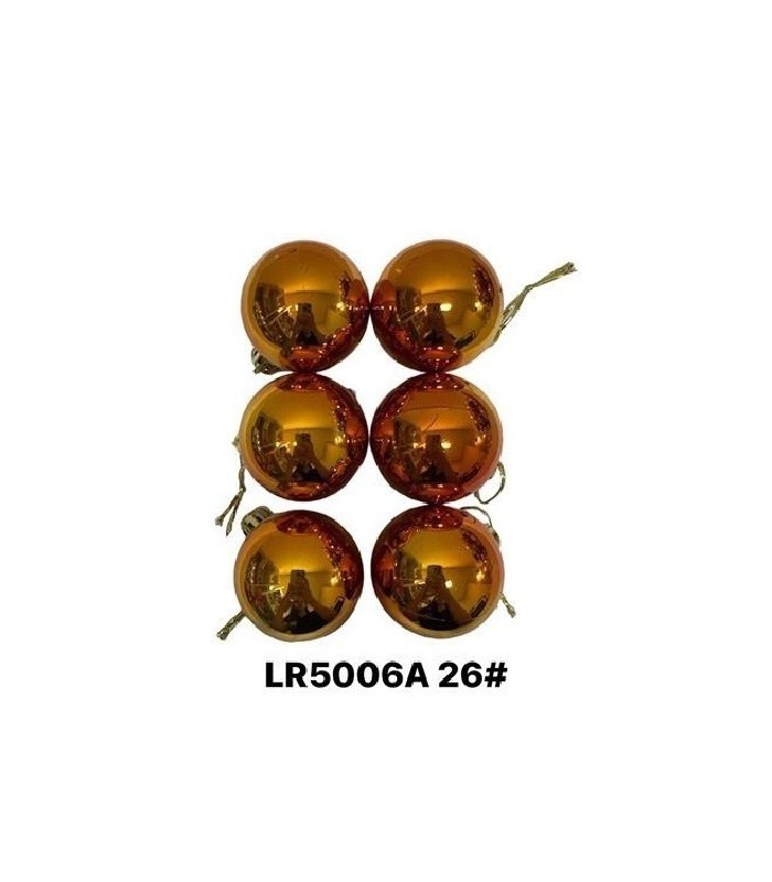 BOLAS NAV 5CM 6PC BRONZE