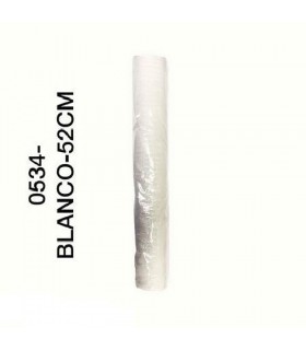 CINTA MALLA BLANCA / PLATA 52CM