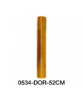 CINTA MALLA DORADO 52CM