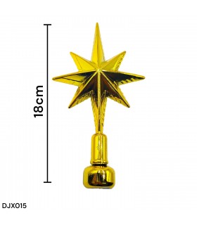 ESTRELLA NAV 15CM DORADO CLARO