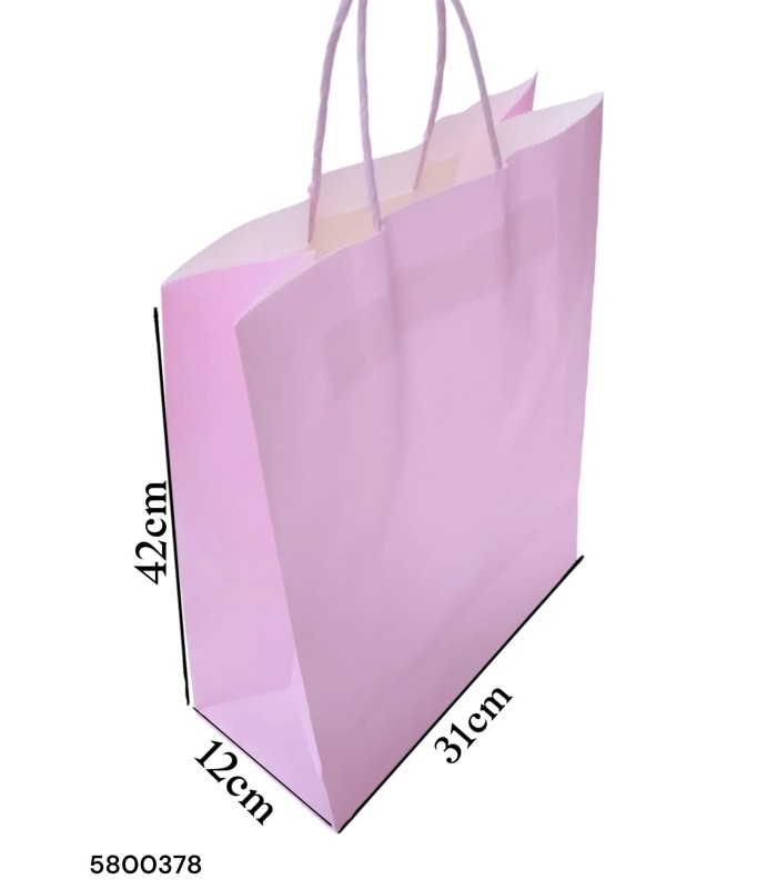 BOLSA REGALO LILA PASTEL XL