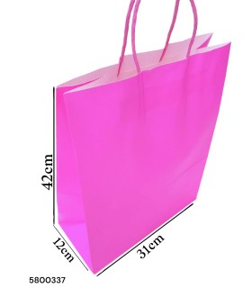 BOLSA REGALO FUCSIA XL