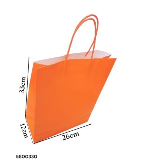 BOLSA REGALO NARANJA L