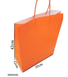 BOLSA REGALO NARANJA XL