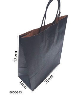 BOLSA REGALO NEGRO XL