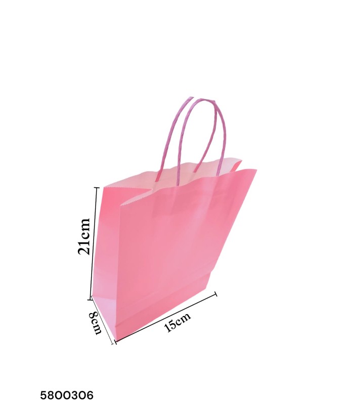 BOLSA REGALO ROSADO P