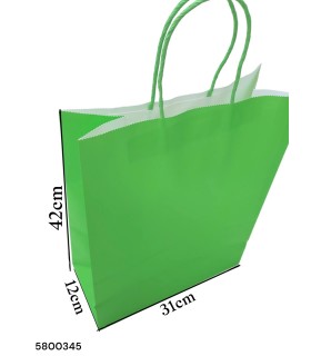 BOLSA REGALO VERDE LIMON XL