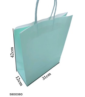 BOLSA REGALO VERDE PASTEL XL